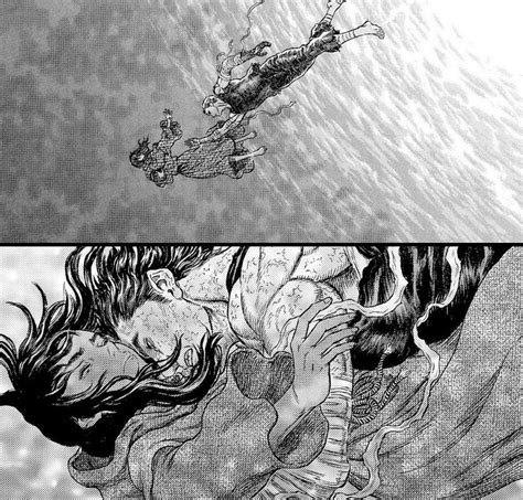 Guts and Casca in Berserk Manga Art