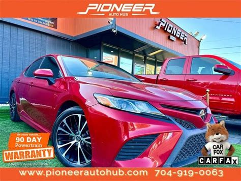 2019 Toyota Camry SE FWD usados en venta cerca de North Carolina (con ...