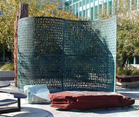 The KRYPTOS Sculpture — New Clues from the CIA Website? | Intel Today