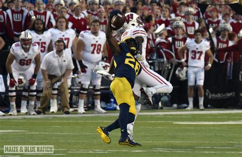 Game Photos: Michigan vs Wisconsin | Maize and Blue Nation: Michigan ...