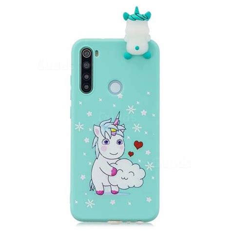 Heart Unicorn Soft 3D Climbing Doll Soft Case for Mi Xiaomi Redmi Note ...