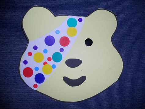 Pudsey Bear Children In Need Craft | Bear crafts, Toddler crafts, Children in need