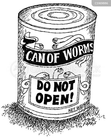 Opening A Can Of Worms Cartoons and Comics - funny pictures from ...