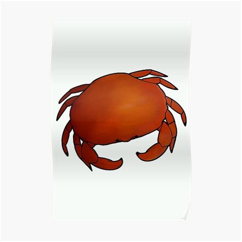 "Crab" Poster for Sale by StargirlWares | Redbubble