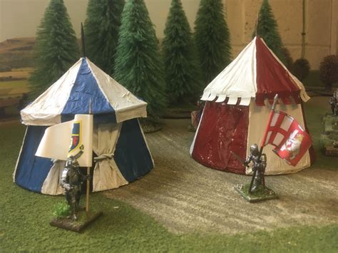 Making Medieval Tents! – Steve’s Hobby Blog