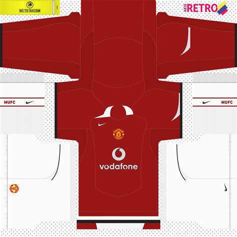 [KIT] Manchester United Man Utd Retro Classic Jersey Kit Vodafone 2004 ...