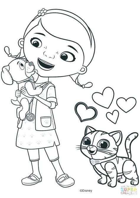 Get This Doc McStuffins Coloring Pages for Girls ctd2