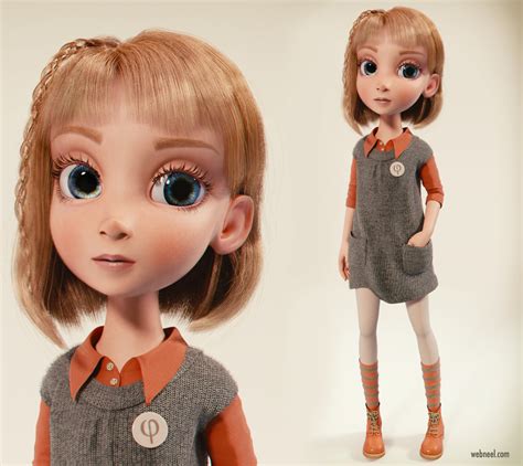 20 Realistic 3D Blender Models and Character Designs by Ukraine ...