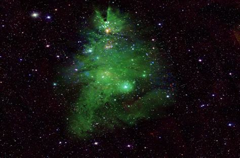 NASA discovers ‘Christmas Tree Cluster’ of stars in stunning images