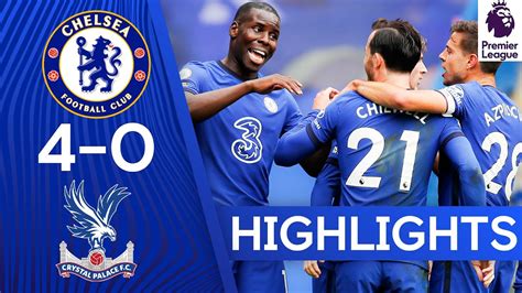 Chelsea 4-0 Crystal Palace | Ben Chilwell Bags Goal & Assist On PL Debut | Premier League ...