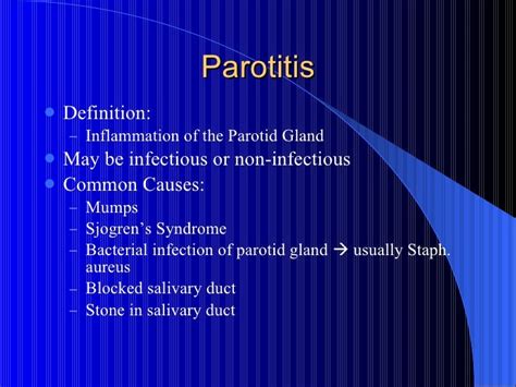 Sjogren-Parotitis