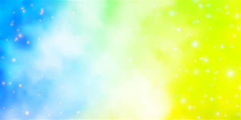 Light Multicolor vector background with colorful stars. Free Background Photos, Birthday ...