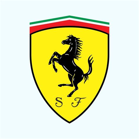 Scuderia Ferrari logo editorial 18911485 Vector Art at Vecteezy