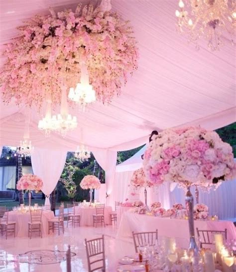 Pink Wedding - Pale Pink Wedding Tables #798642 - Weddbook