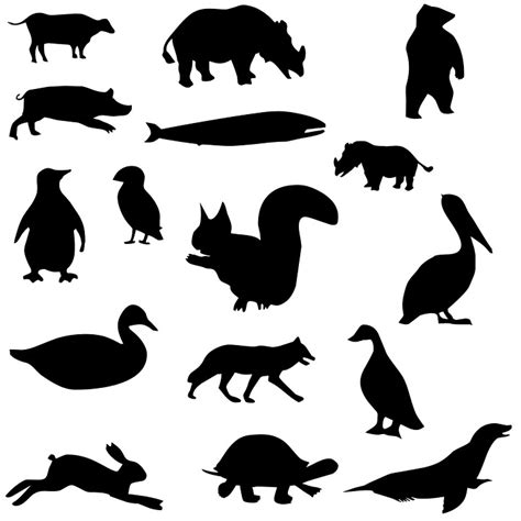 Download Animals Silhouette Drawing Royalty-Free Stock Illustration Image - Pixabay