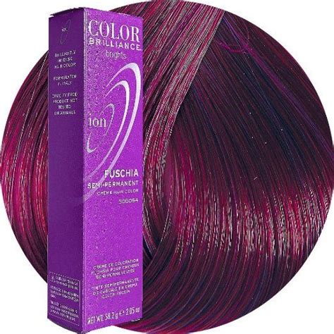 Ion Fuchsia Semi Permanent Hair Color Fuchsia | Bright hair, Ion hair ...