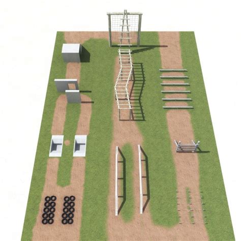 obstacle course 3ds | Backyard obstacle course, Obstacle course, Kids obstacle course