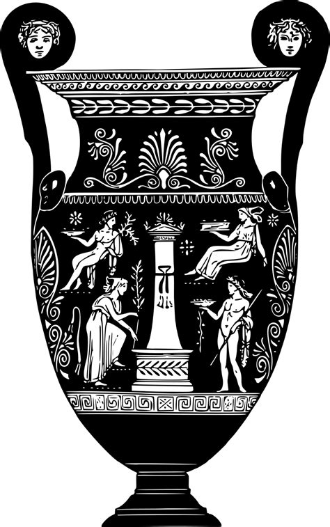 Grecian Urn Illustration - Best Decorations