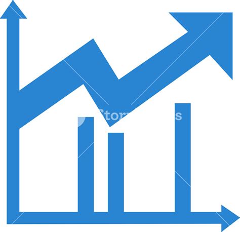 Upward Trend Chart Simplicity Icon Royalty-Free Stock Image - Storyblocks