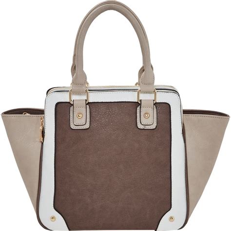 Dune Brown & Taupe Tote Bag | Bags, Tote bag, Tote