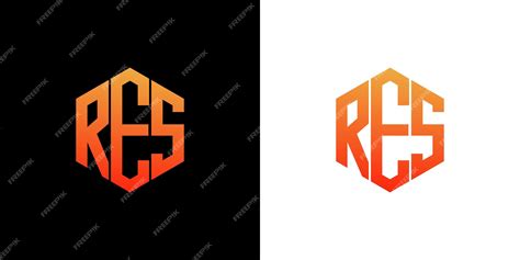 Premium Vector | Re letter logo design polygon monogram icon vector template