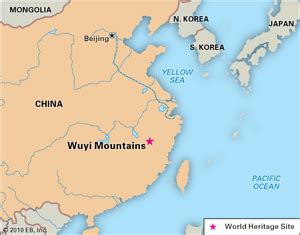 Wuyi Mountains | Location, History, & Facts | Britannica