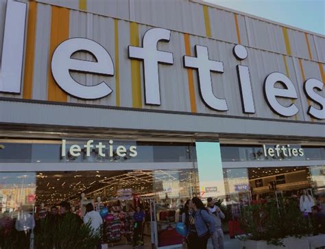 Logo And Facade Of Lefties A Spanish Chain Of Fashion Stores Belonging ...