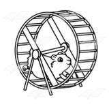 hamster wheels - Clip Art Library