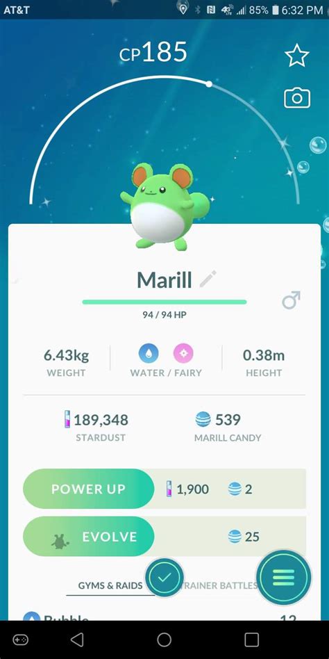 Shiny Marill | Pokemon GO Amino