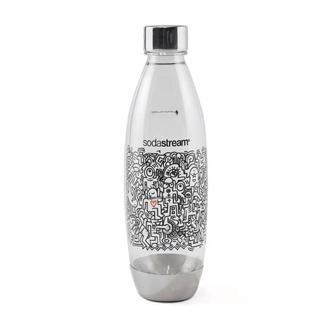 SodaStream 1L Metal Doodle Designer Bottle - Walmart.com - Walmart.com