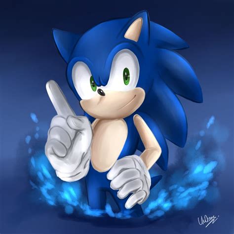 The Blue Blur | Sonic the hedgehog, Sonic art, Sonic