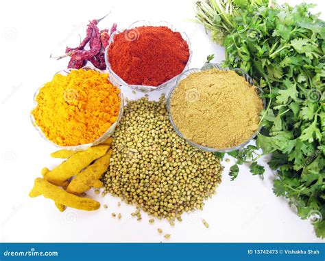 Indian Spices Stock Photos - Image: 13742473