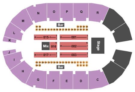 Blackham Coliseum Lafayette La Seating Chart: A Visual Reference of Charts | Chart Master