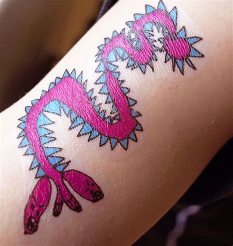 Children’s Art Temporary Tattoos | Fused plastic, Tattoos, Crafts