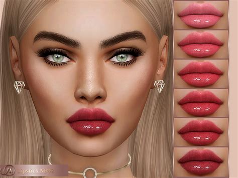 The Sims Resource - Lipstick NB42