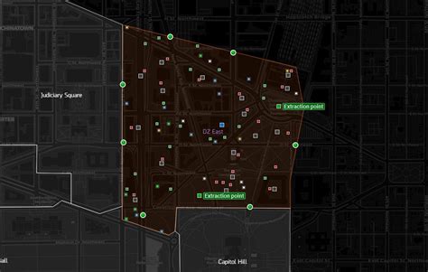 Dark Zone East Map - The Division 2 Guide | gamepressure.com