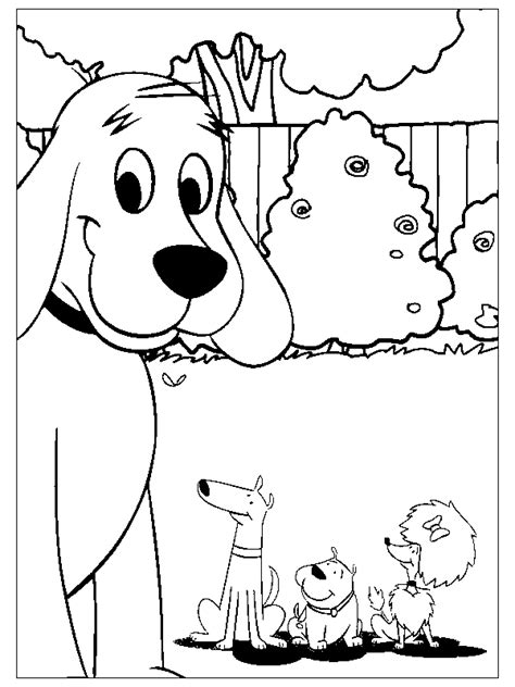 24+ Happy Birthday Clifford Coloring Pages - id