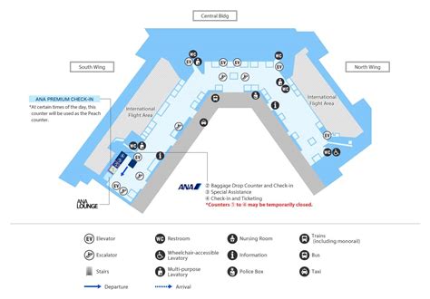 Airport Guide for Narita Int'l Airport|Domestic Flights|ANA