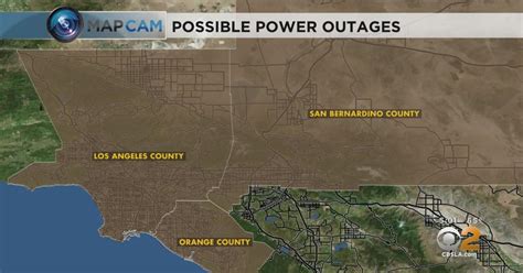 Possible power outages expected for Southern California residents due ...