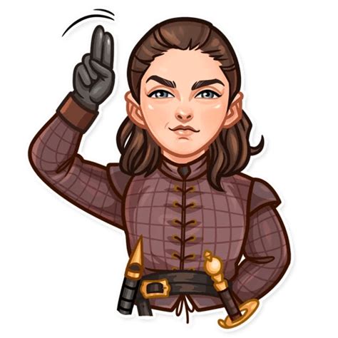 arya stark got_5 - Pro Sport Stickers