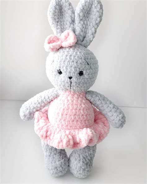 Crochet plush bunny free pattern | Crochet bunny pattern, Crochet bunny, Easter crochet patterns