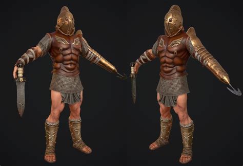 3D Gladiator Models | TurboSquid