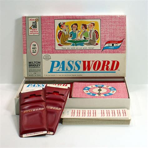 Vintage Game Password 3rd Addition 1963