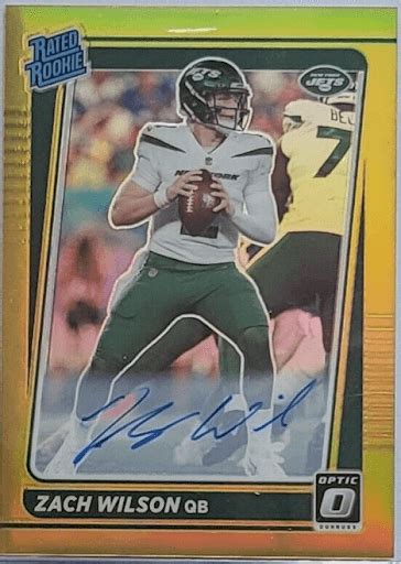 The Best Zach Wilson Rookie Cards to Collect - Card Review Club