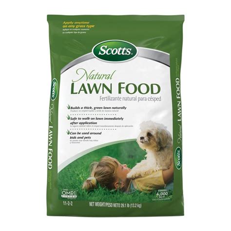 Scotts Natural Lawn Food 29.5 Lb - Walmart.com