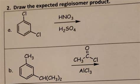 (Get Answer) - Draw the expected regioisomer product.. Draw the expected...| Transtutors