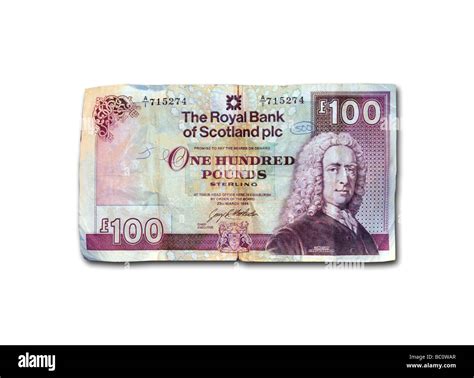 A Scottish 100 pound note Stock Photo - Alamy