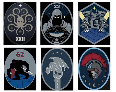 Eldritch/MAJESTIC vibes are coming off some of these US Space Force units’ insignia… : r ...