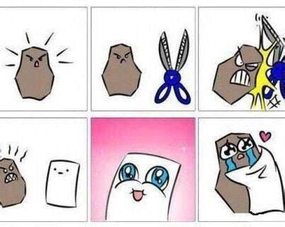 Rock paper scissors : funny