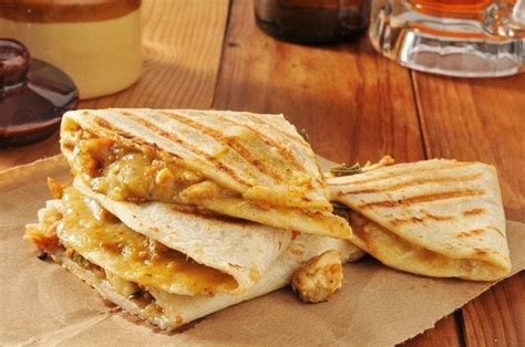 Easy Chicken and Cheese Quesadillas